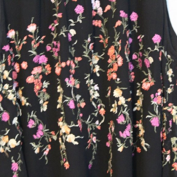 Floreat Anthropologie Embroidered Floral H10770 - Picture 4 of 9